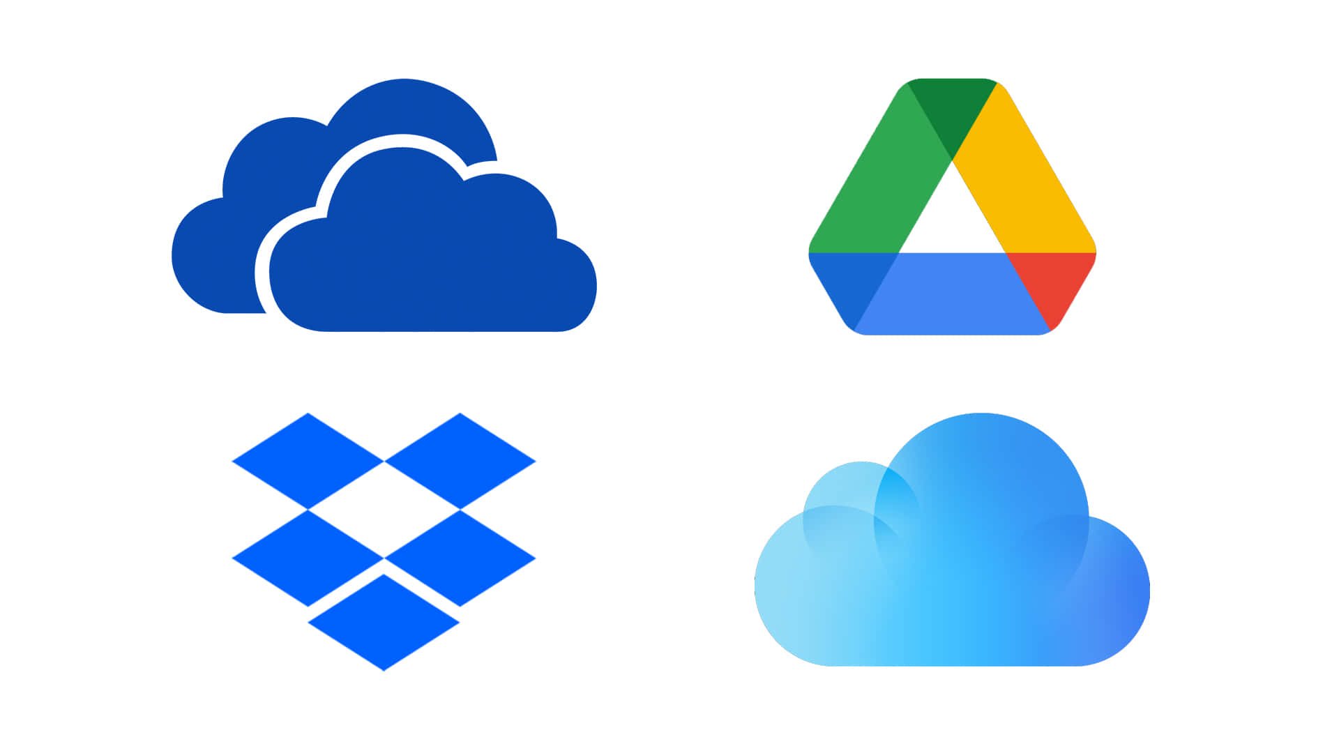 Google Drive And Other Storages Wallpaper