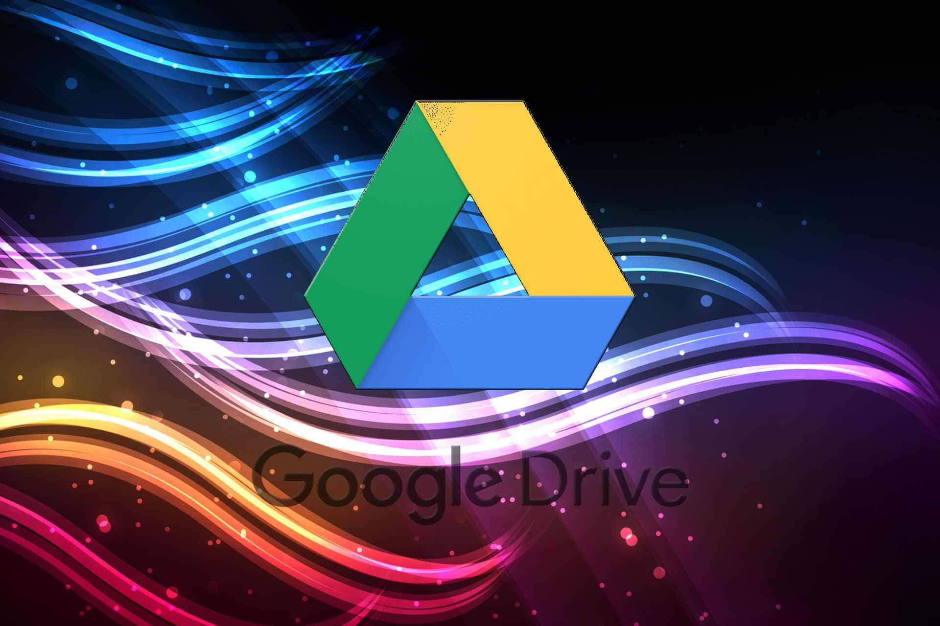 Google Drive Colorful Digital Art Wallpaper