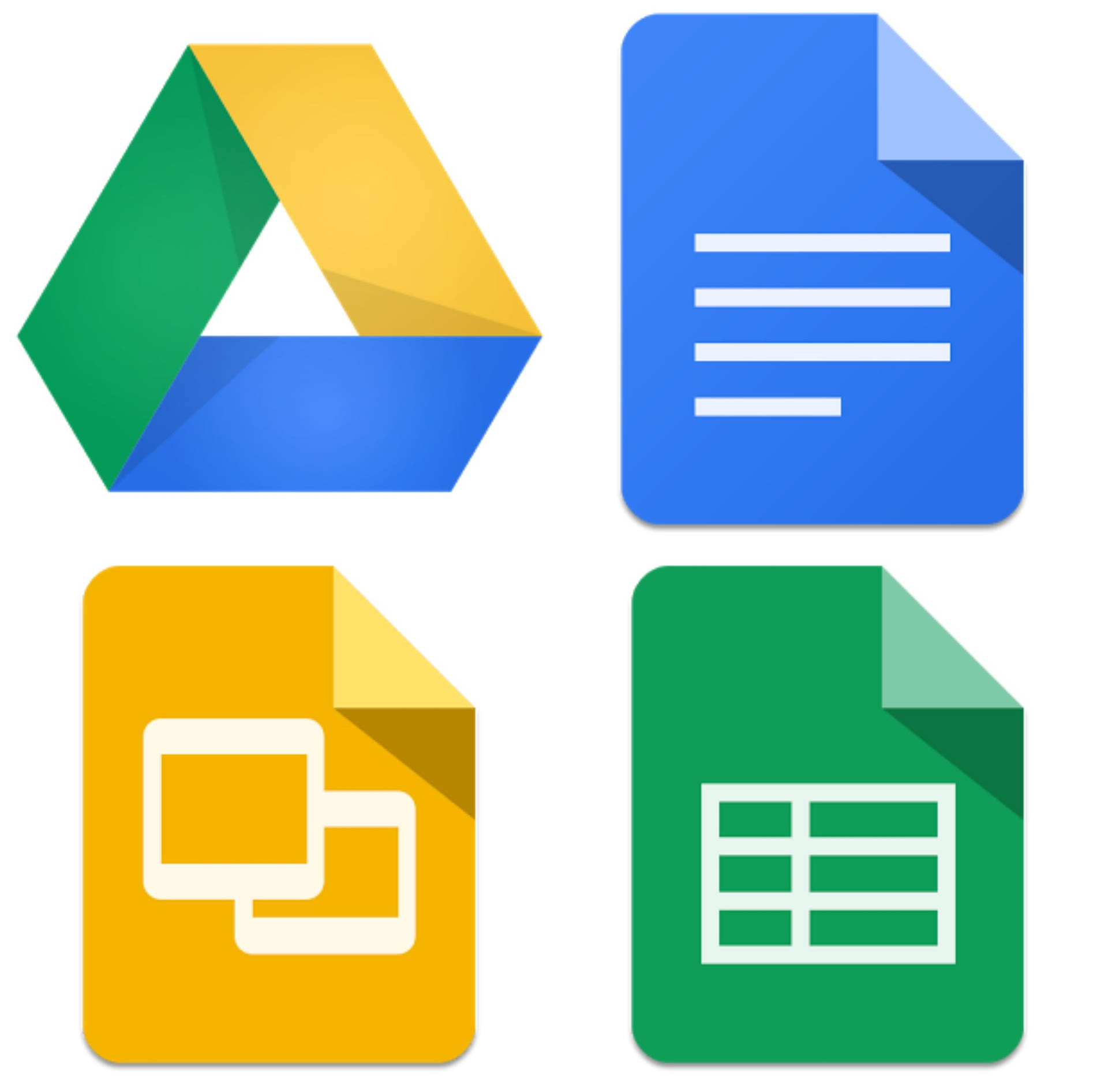 Google Drive Sheets Slides And Docs Wallpaper
