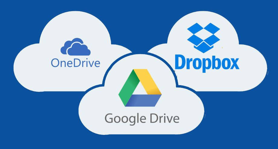 Google Drive Storage Icons Wallpaper