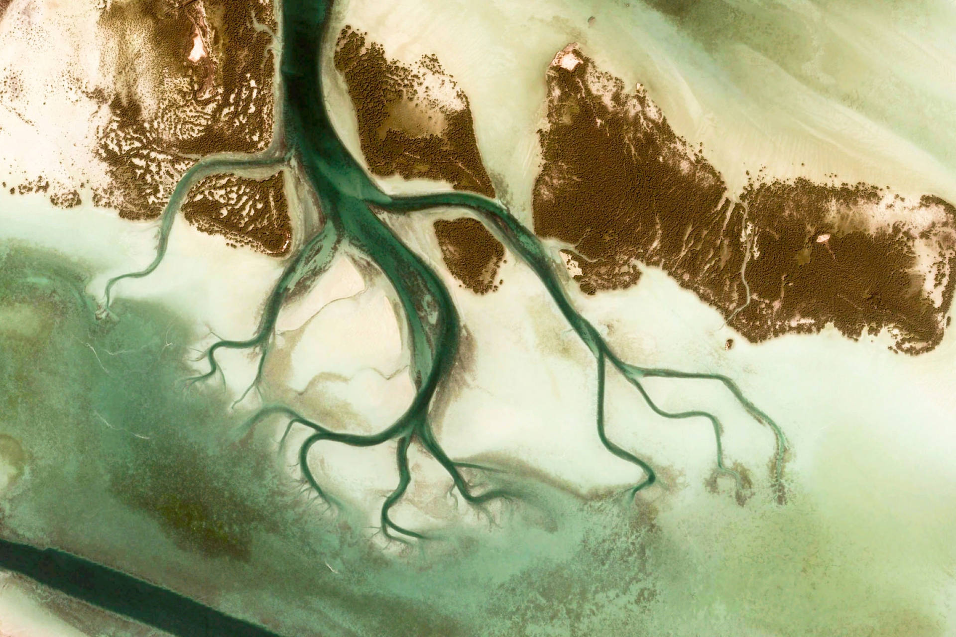 Google Earth Abu Dhabi Al Sayayif Papel de Parede