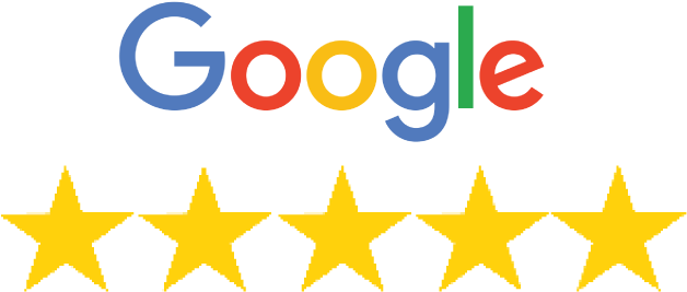 Google Five Star Rating PNG