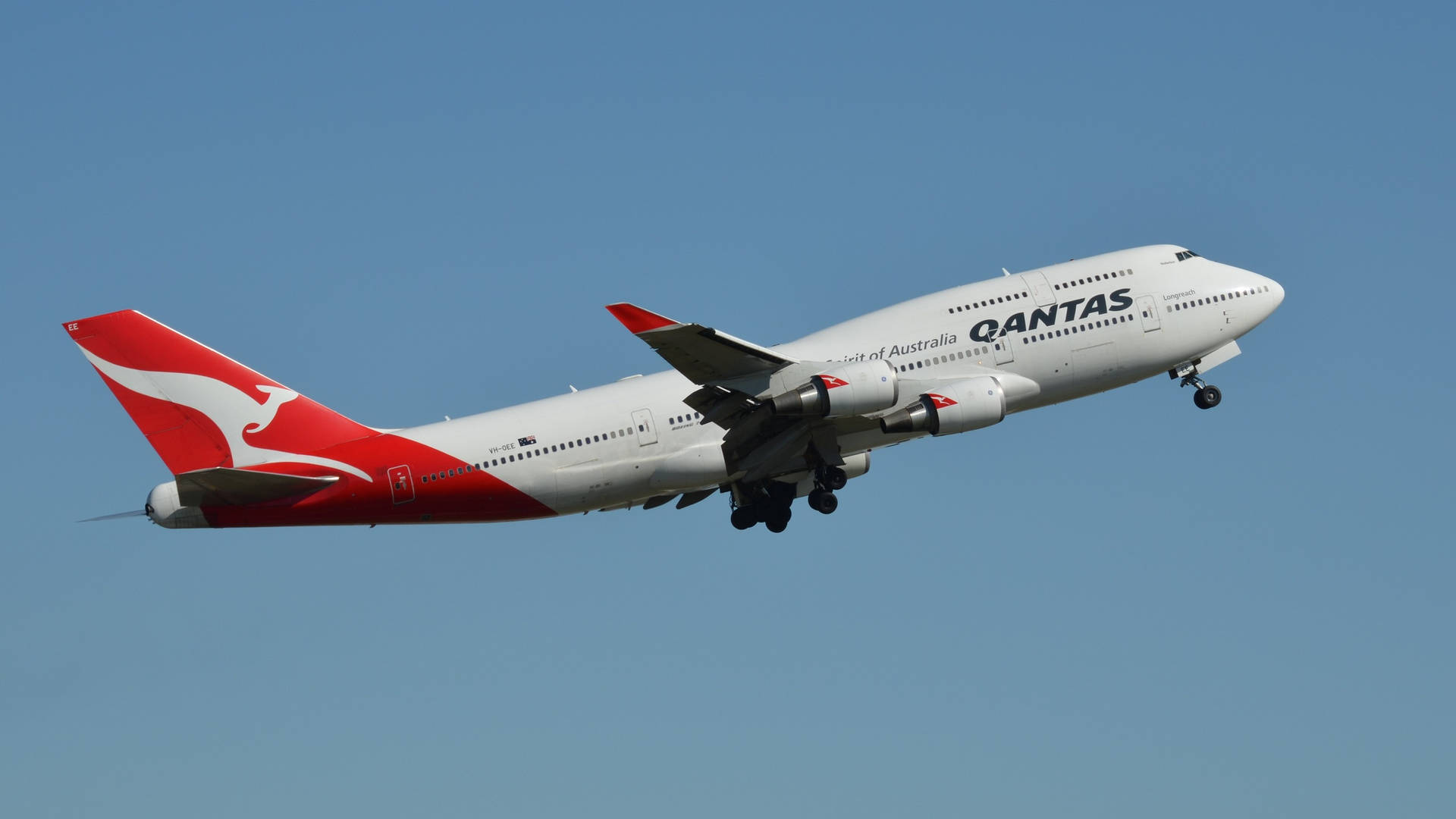 Google Flights Qantas Wallpaper