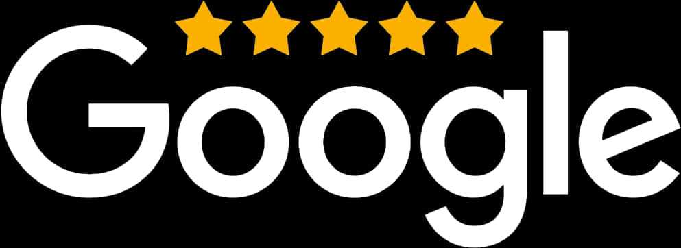 Google Logo Five Stars PNG