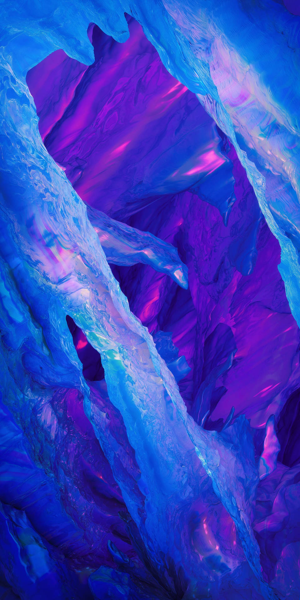 Googlepixel 4k Cueva De Cristal Fondo de pantalla
