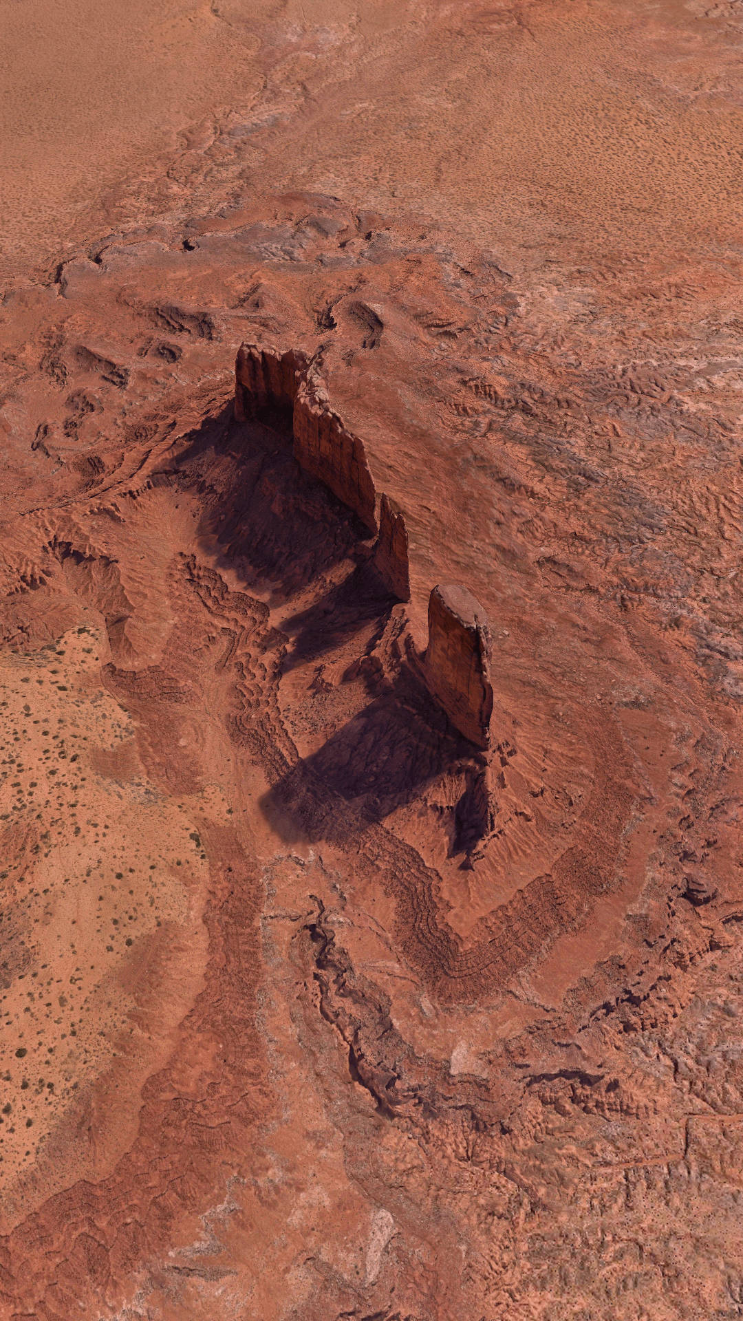 Google Pixel Arizona Monument Wallpaper