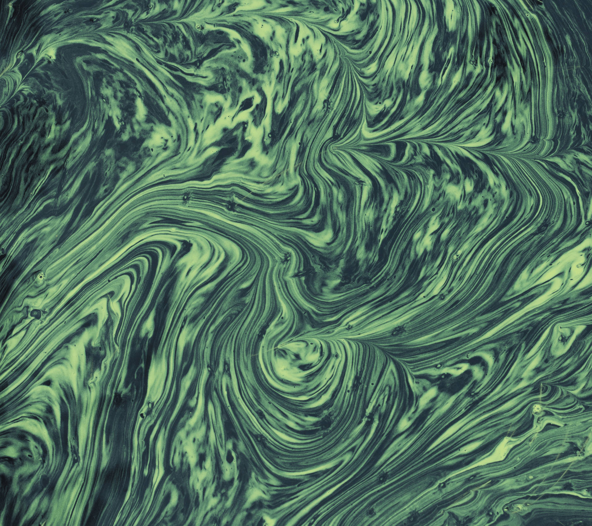 Google Pixel Liquid Green Wallpaper