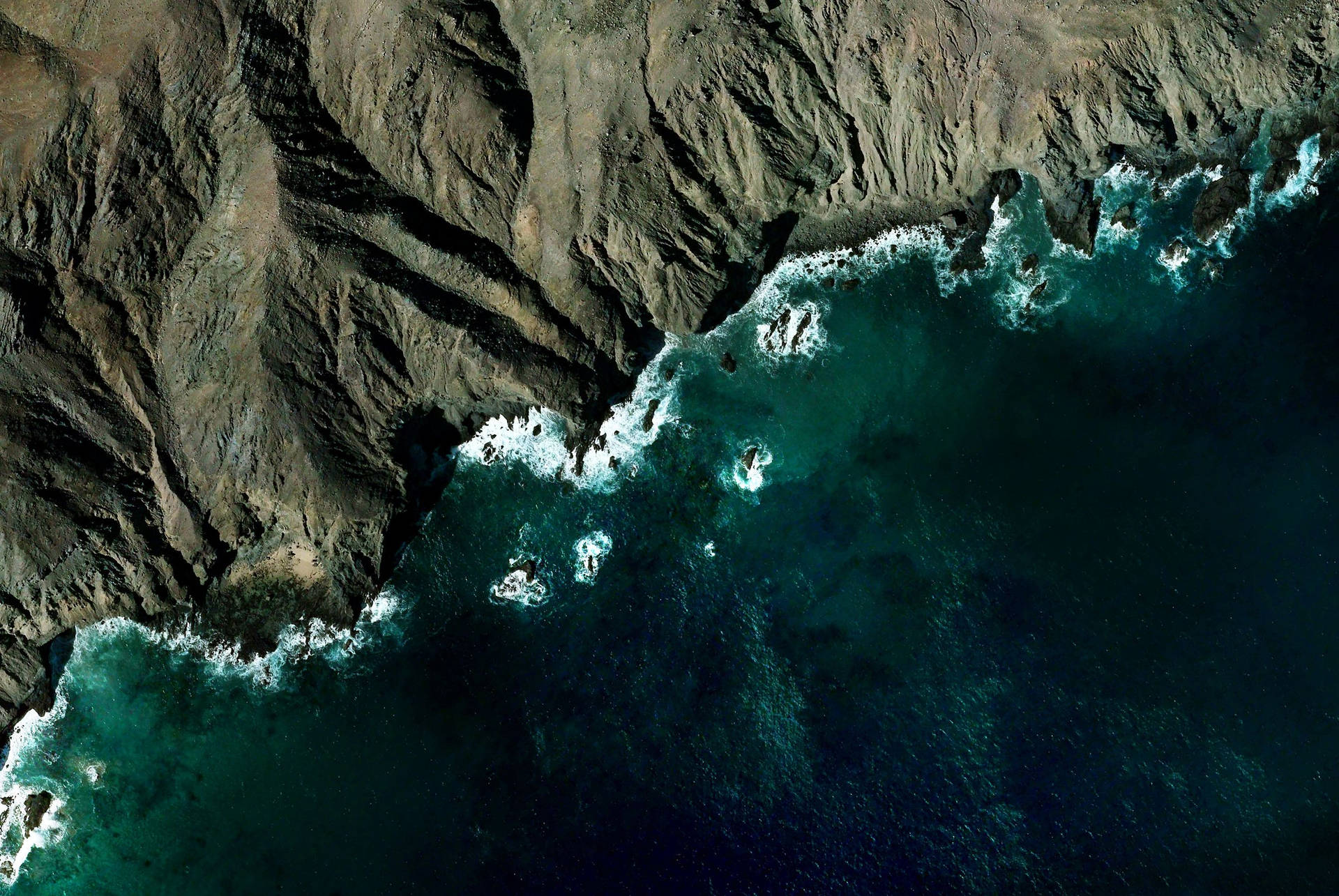 Google Pixel Ocean Coast Wallpaper