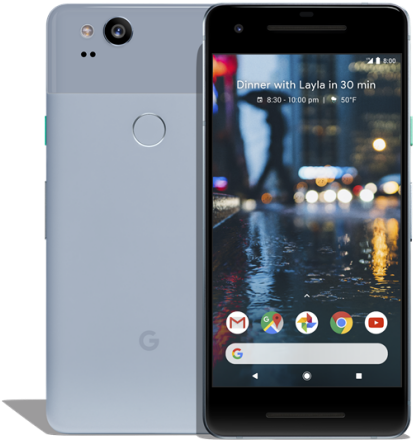 Google Pixel Smartphone Design PNG