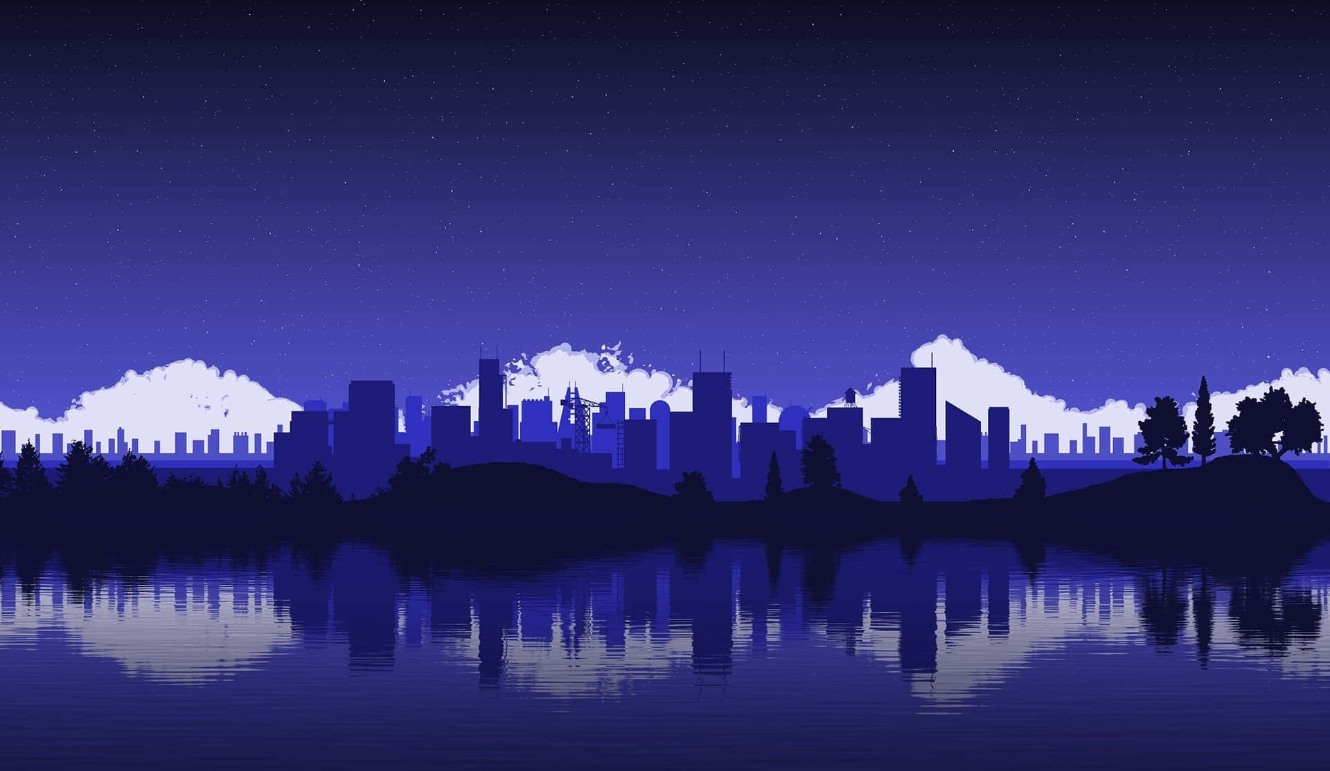 Download Google Pixel Water Cityscape Wallpaper