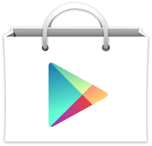 Google Play Store Bag Icon PNG