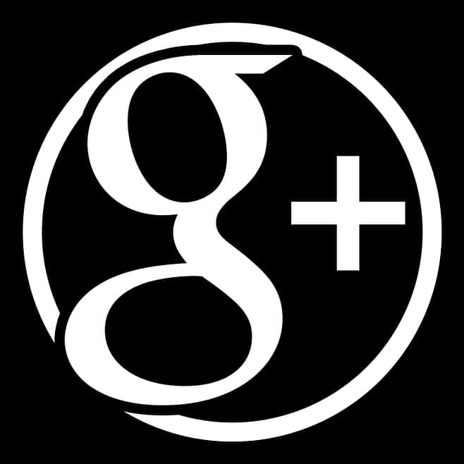 Google Plus_ Logo_ Black Background PNG