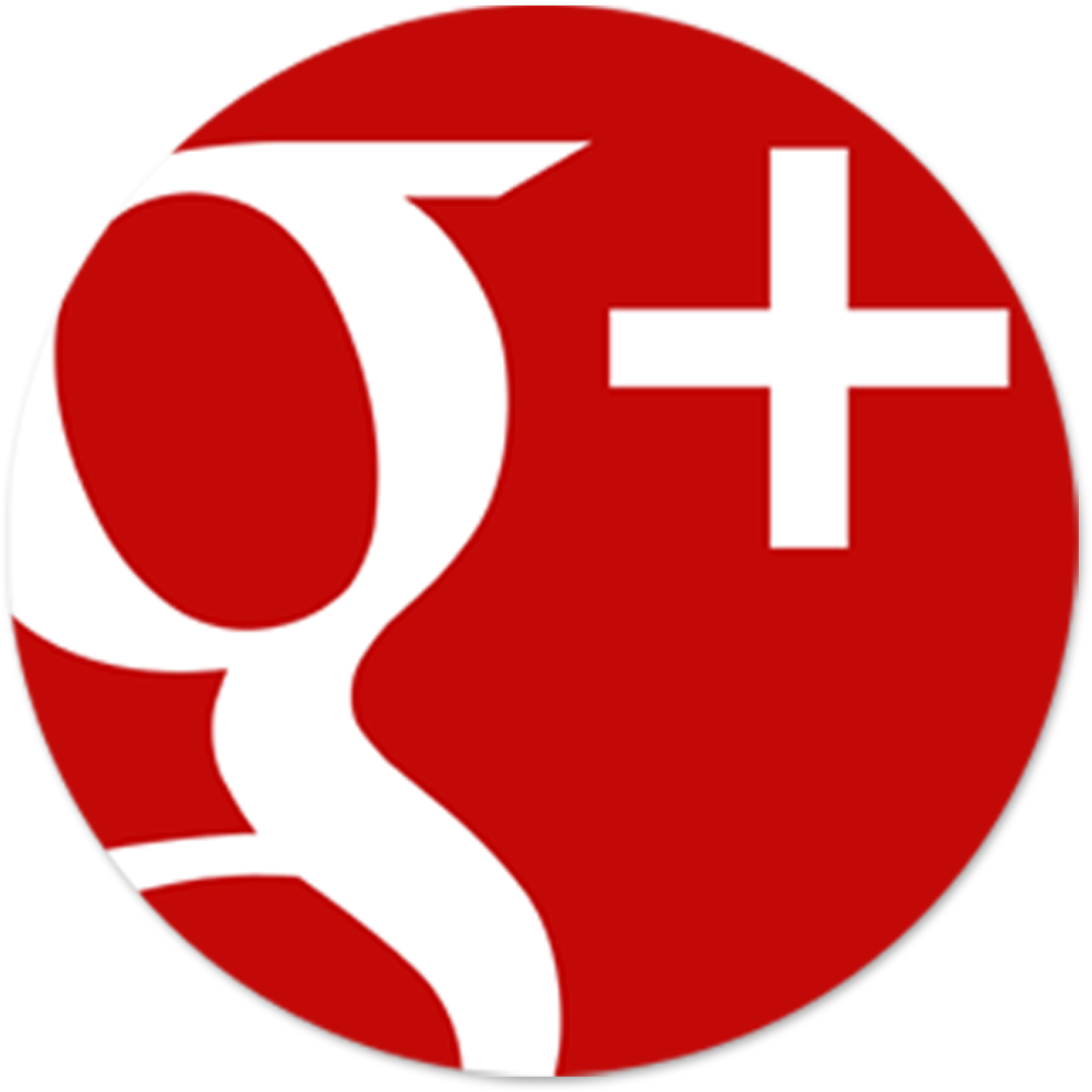 Google Plus_ Logo_ Red Background PNG