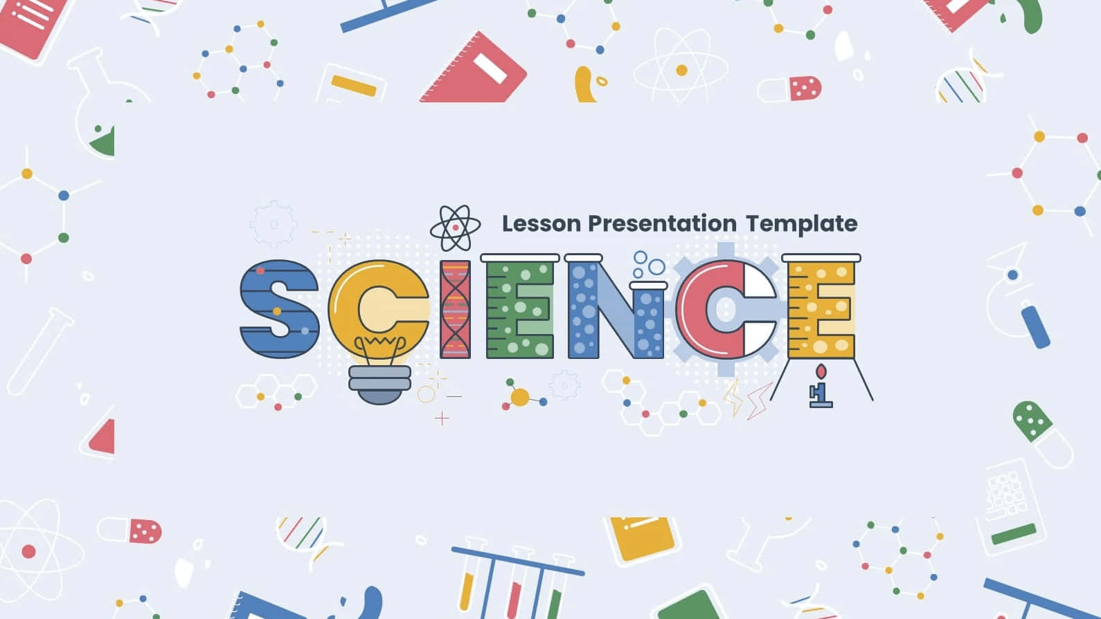 Science Presentation Google Slides Background