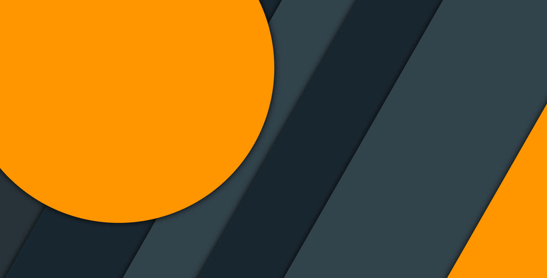 Black And Orange Abstract Google Slides Background