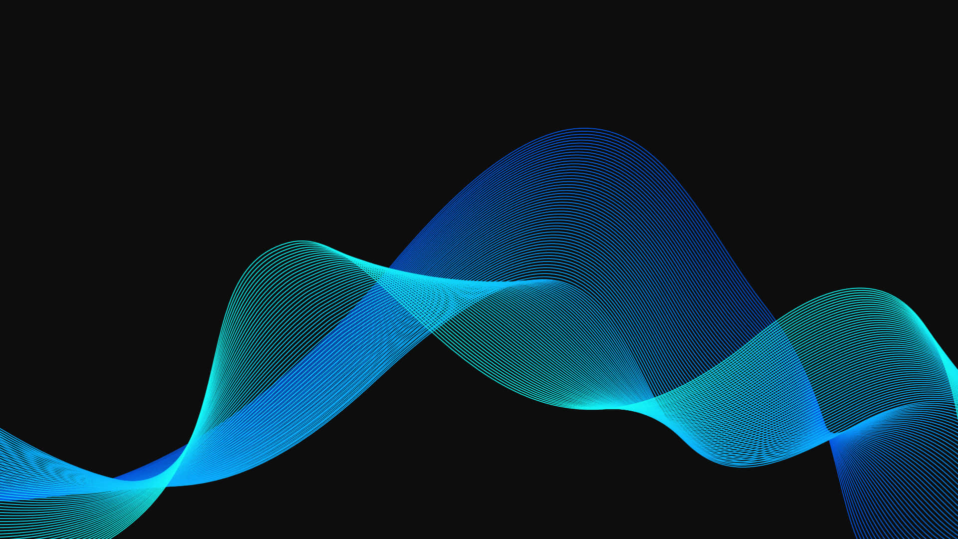 Abstract Waves Google Slide Background