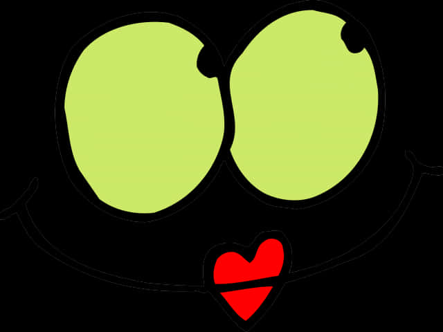 Googly Eyed Smiley Face PNG