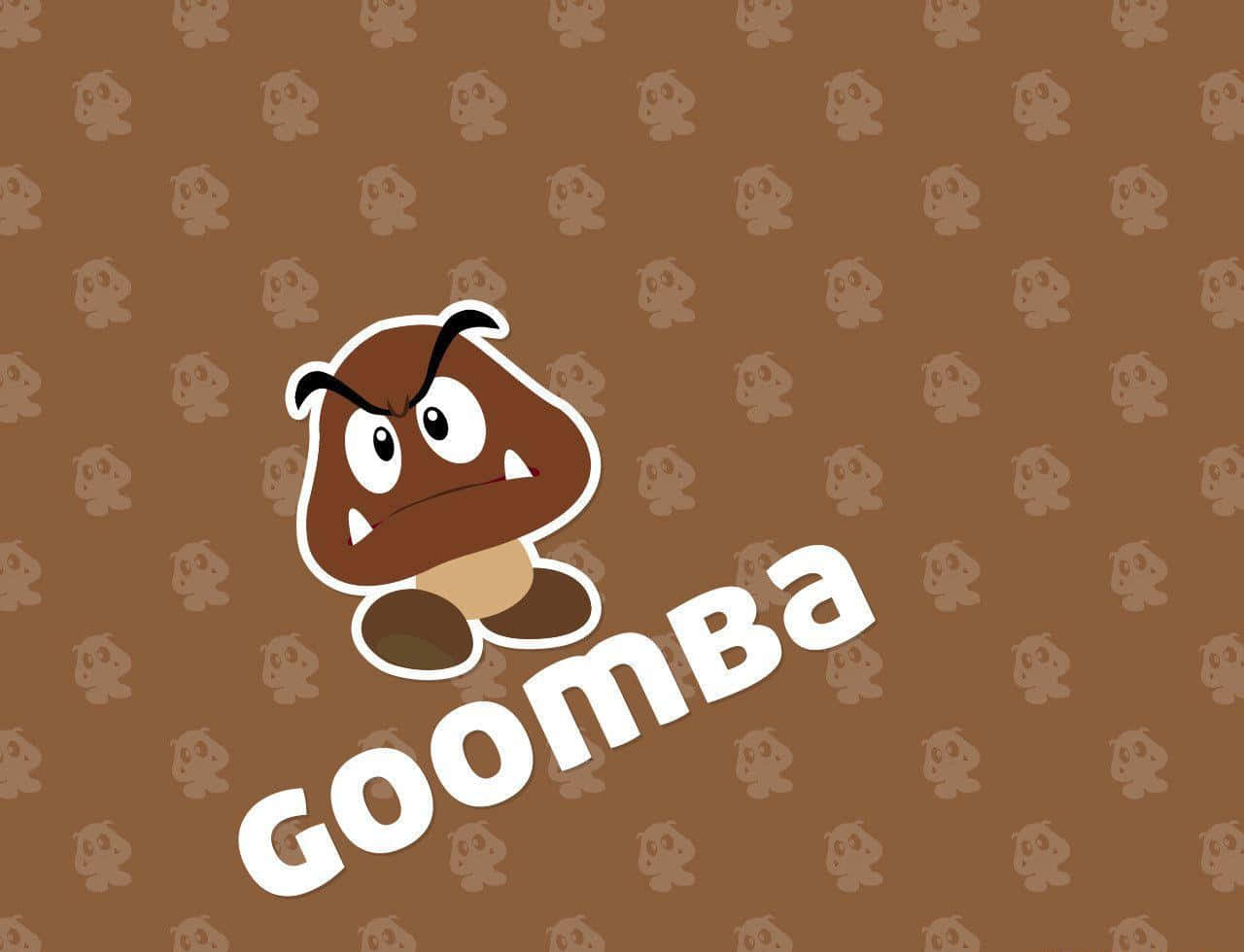 Goomba character from the Super Mario Bros universe Wallpaper