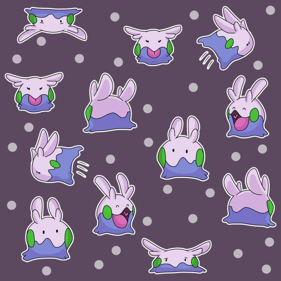 "Goomy and its spots" Wallpaper