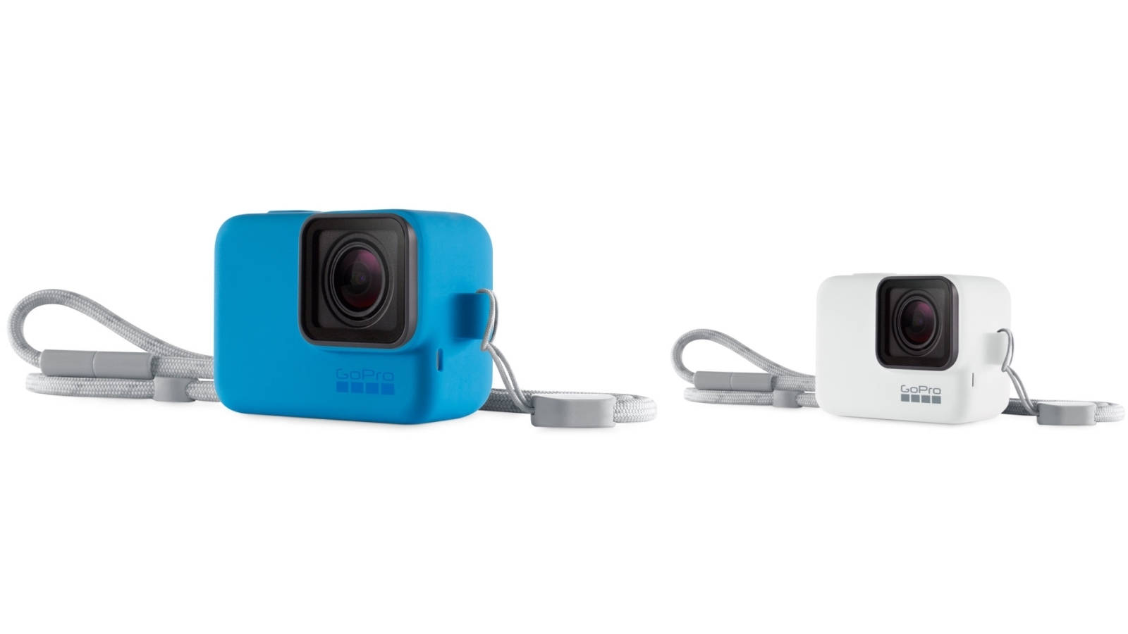 Gopro Blue And White Background