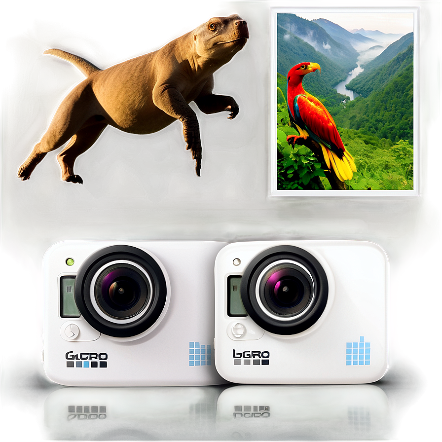 Gopro Wildlife Documentary Camera Png Wvm8 PNG