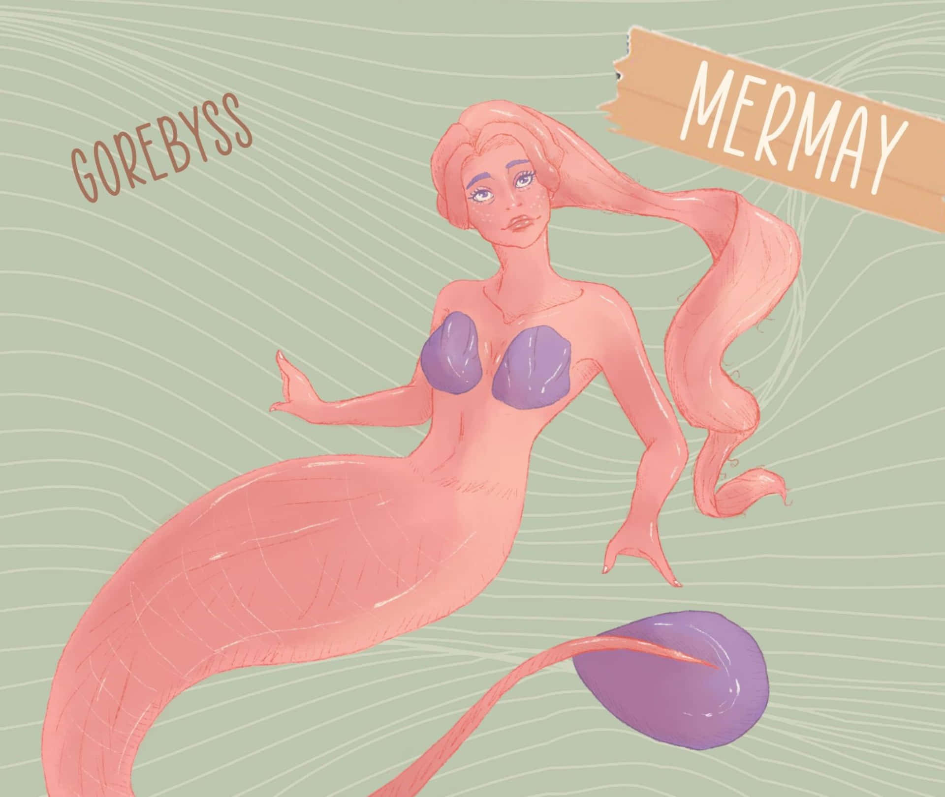 Gorebyss As A Mermaid Wallpaper