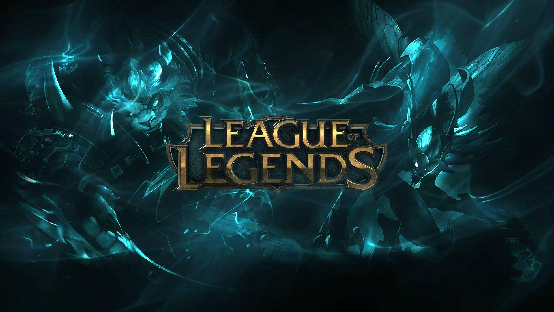 Gorgeous League Of Legends Logo Wallpaper