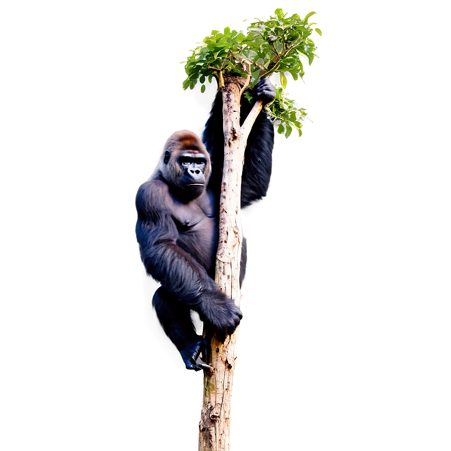 Gorilla Climbing Tree Png 69 PNG