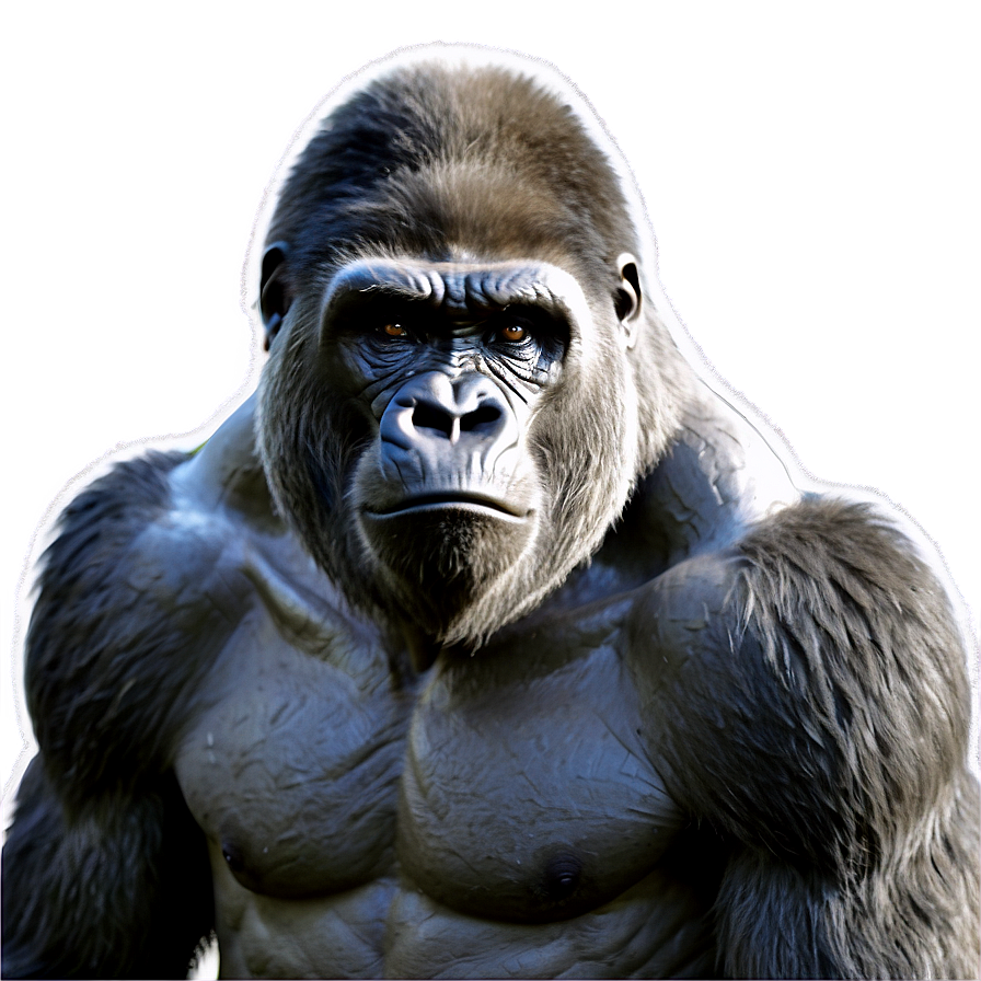 Gorilla Fury Expression Png 06252024 PNG