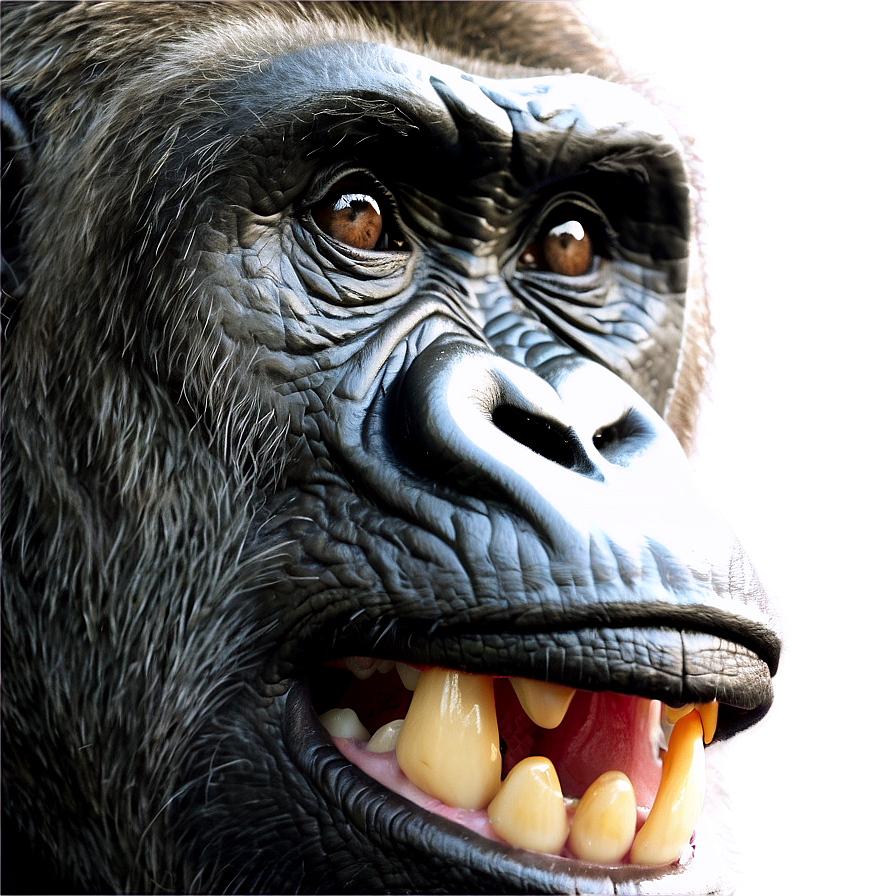 Gorilla Fury Expression Png 57 PNG