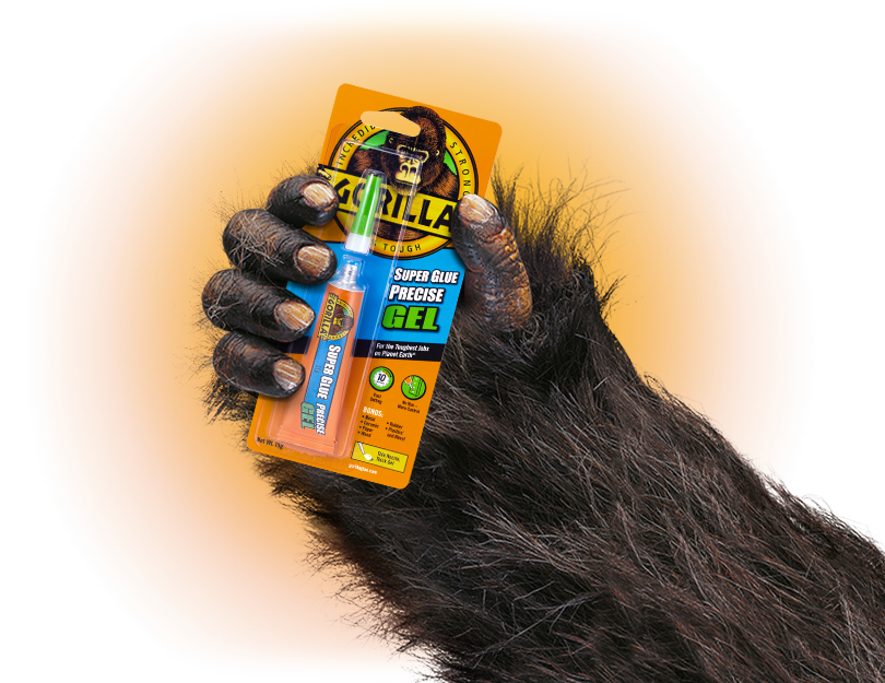 Gorilla Glue Precise Gel Advert PNG