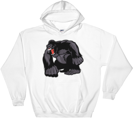 Gorilla Graphic Hoodie PNG