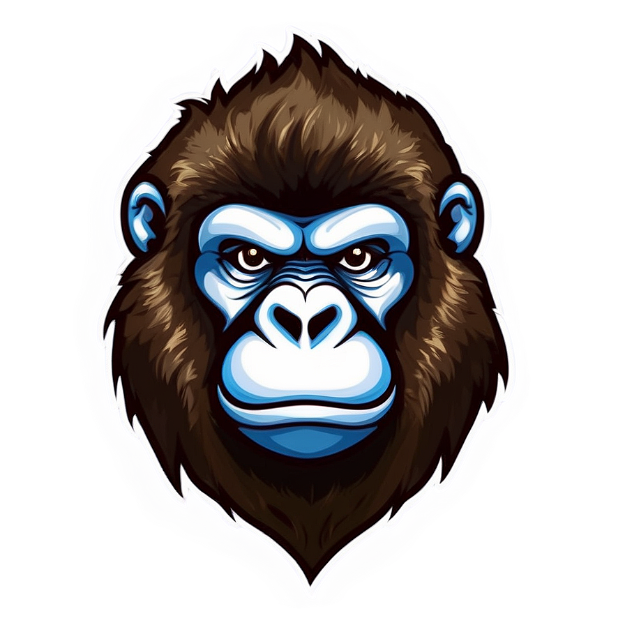 Download Gorilla Mascot Logo Png Nwy | Wallpapers.com