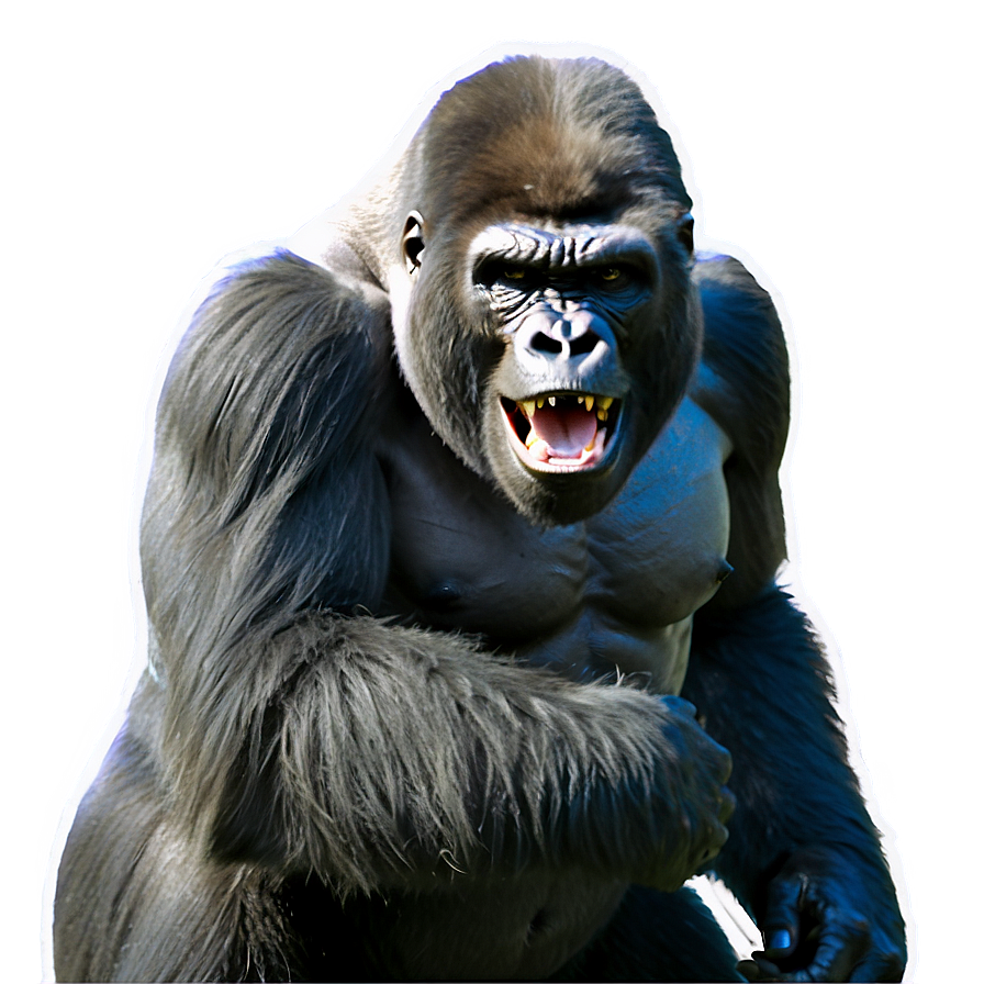 Gorilla On Rage Mode Png 53 PNG