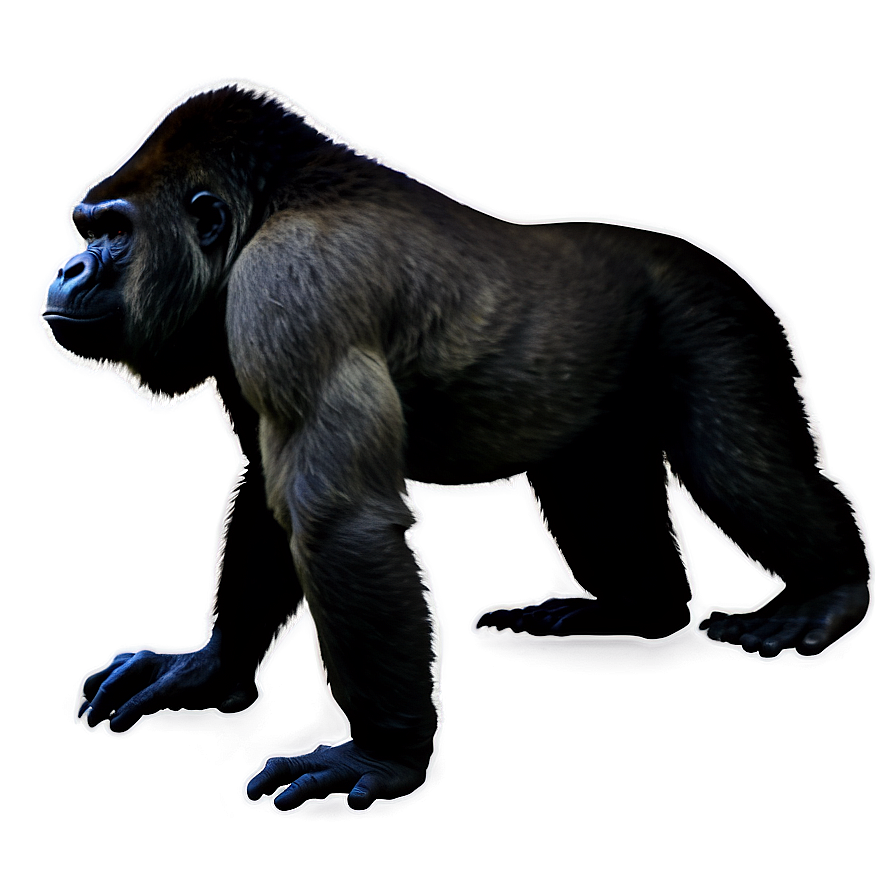 Download Gorilla Silhouette Png Wtt2