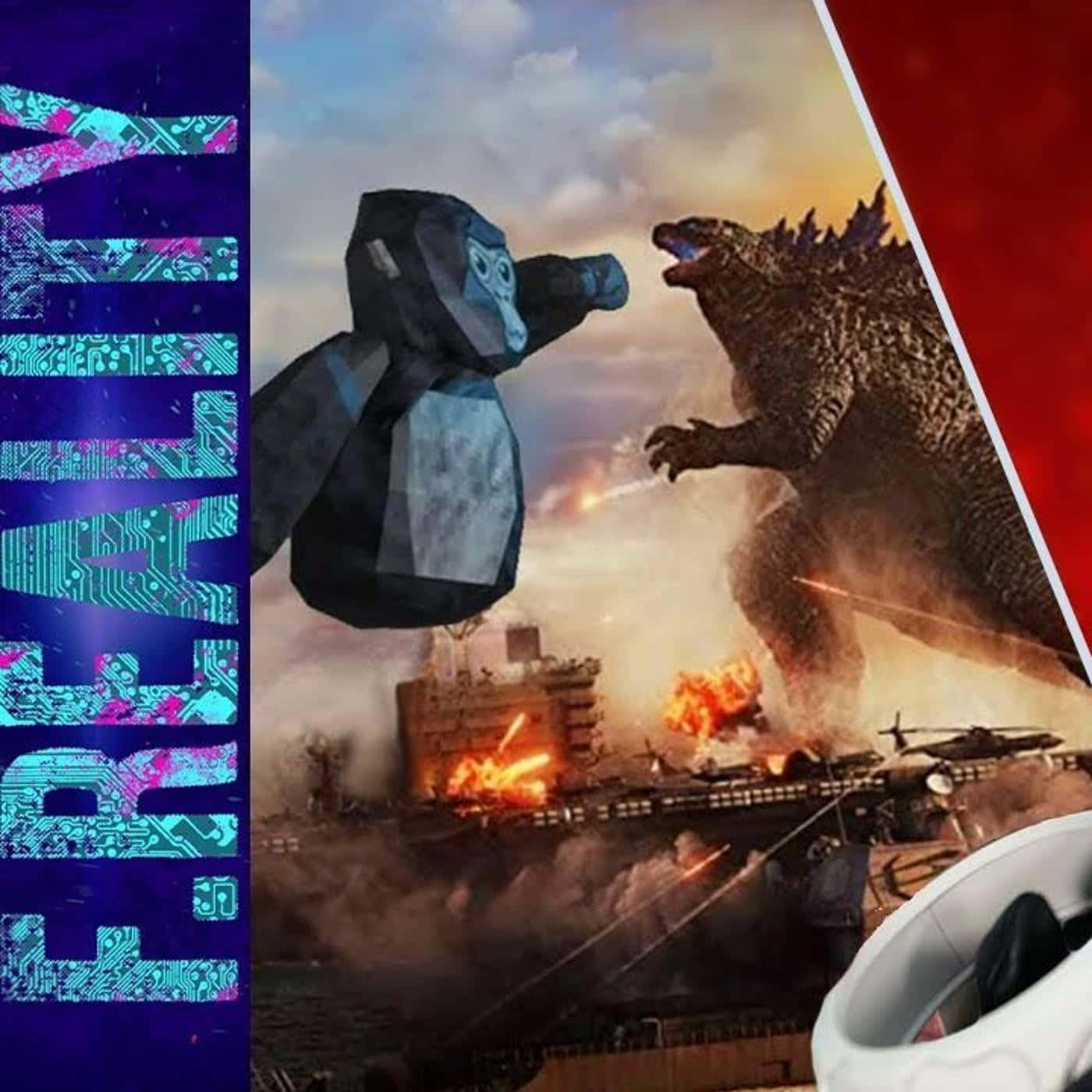 Godzillagegen King Kong - Ps4 - Ps4 - Ps4 - Ps Wallpaper