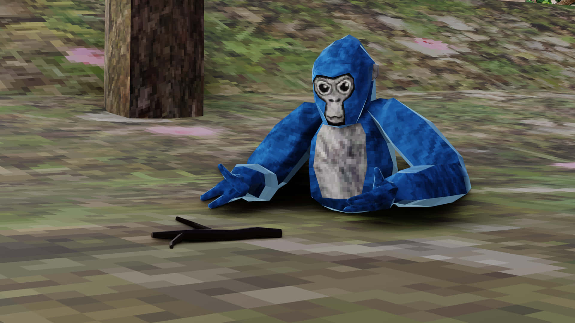Gorilla Tag Video Game Skærmbillede Billede