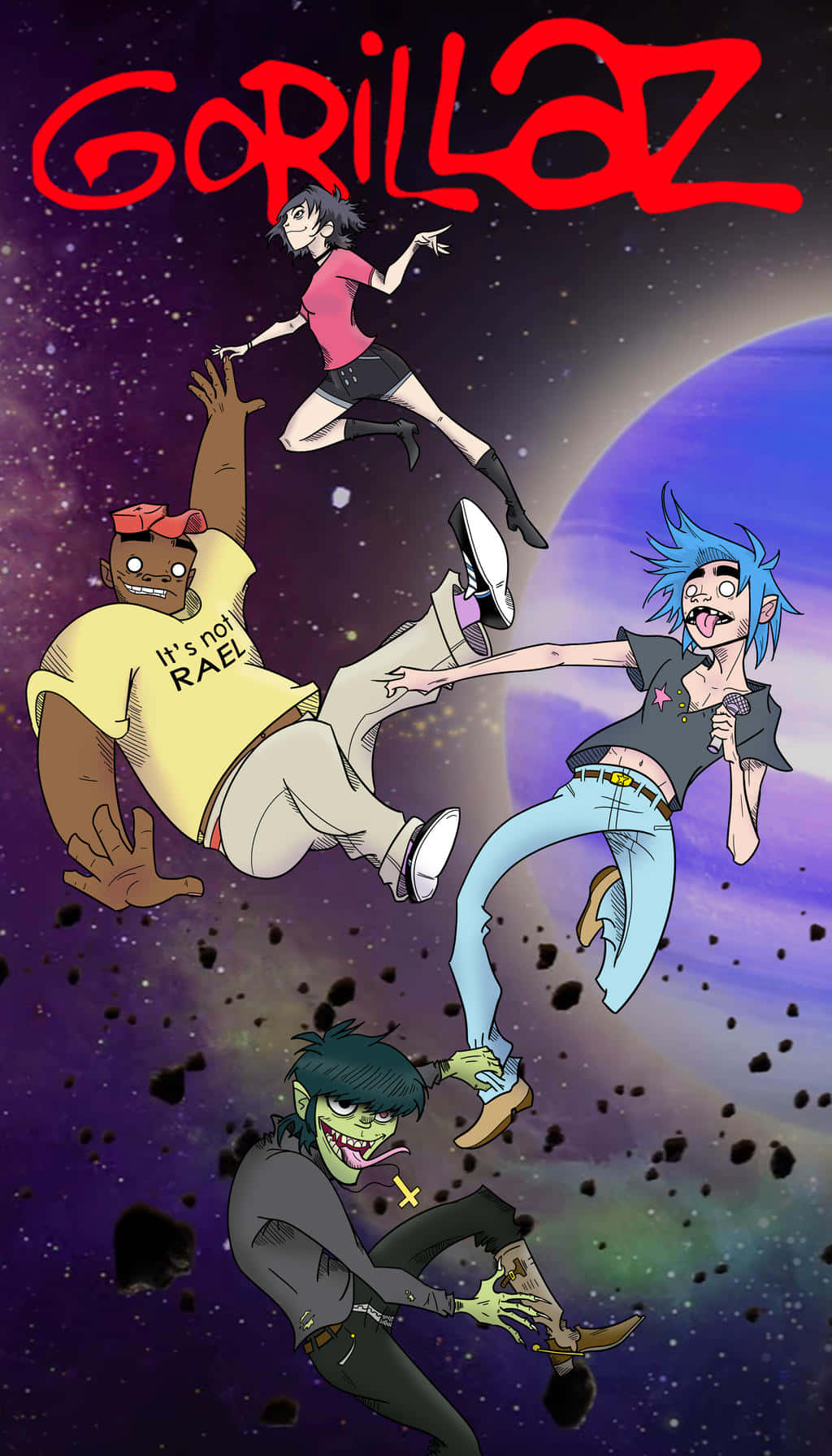 Get ready for a unique experience as Gorillaz takes you on a journey to a magical animated world!