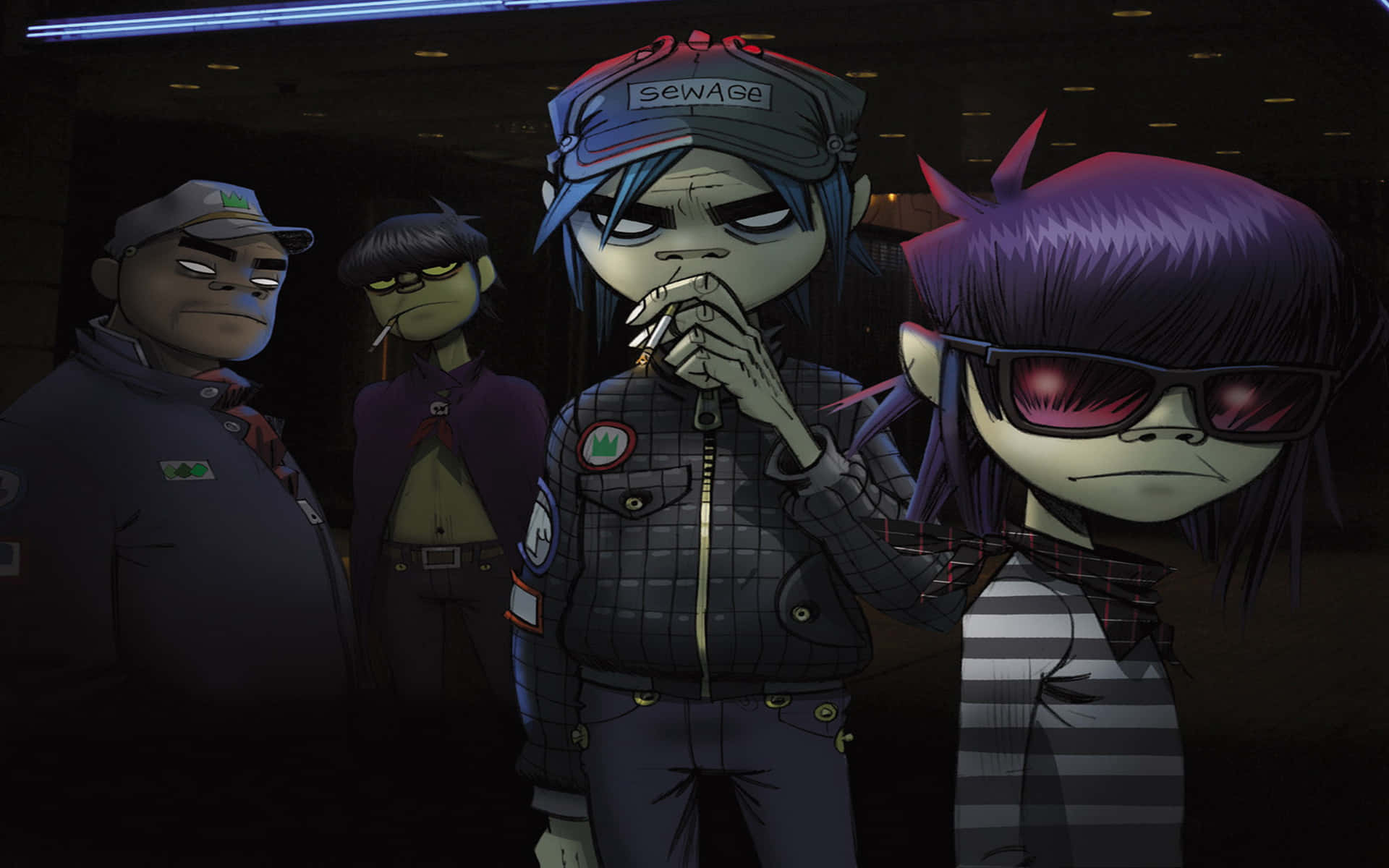 Gorillaz, the unique and creative virtual band, at their best!