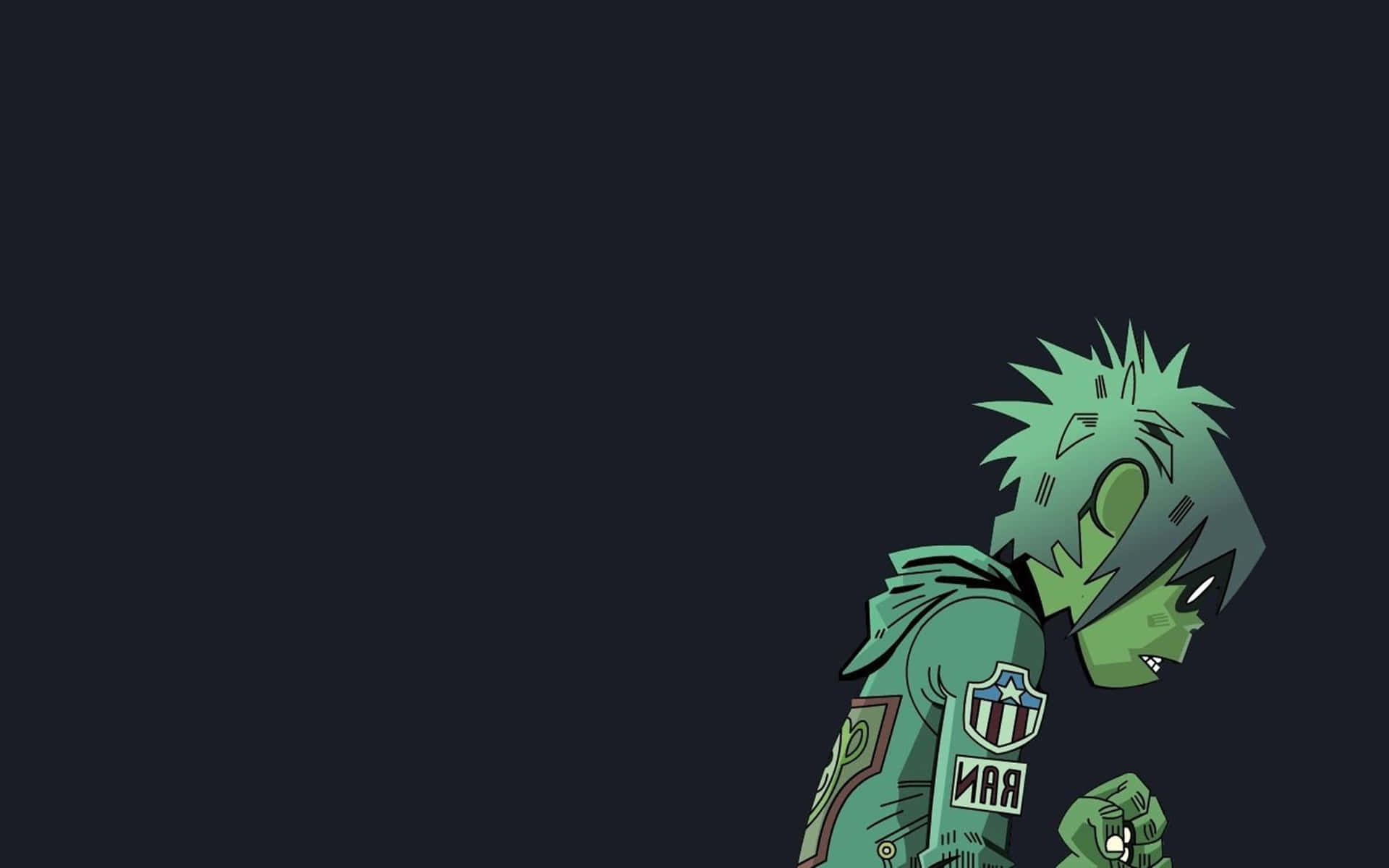 "Gorillaz Jamming and Grooving to Their Music in 4K" Wallpaper