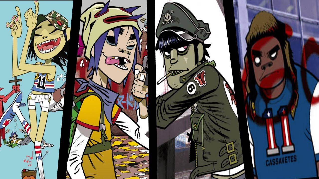 Gorillaz: Bringing Their Unique Creativity to Every Project Wallpaper