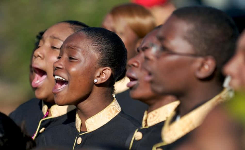 Gospel_ Choir_ Singing_ Outdoors.jpg Wallpaper