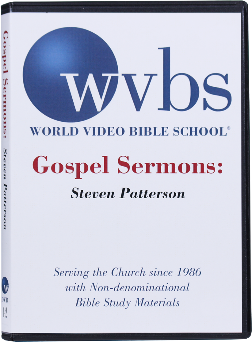 Gospel Sermons D V D Cover Steven Patterson PNG