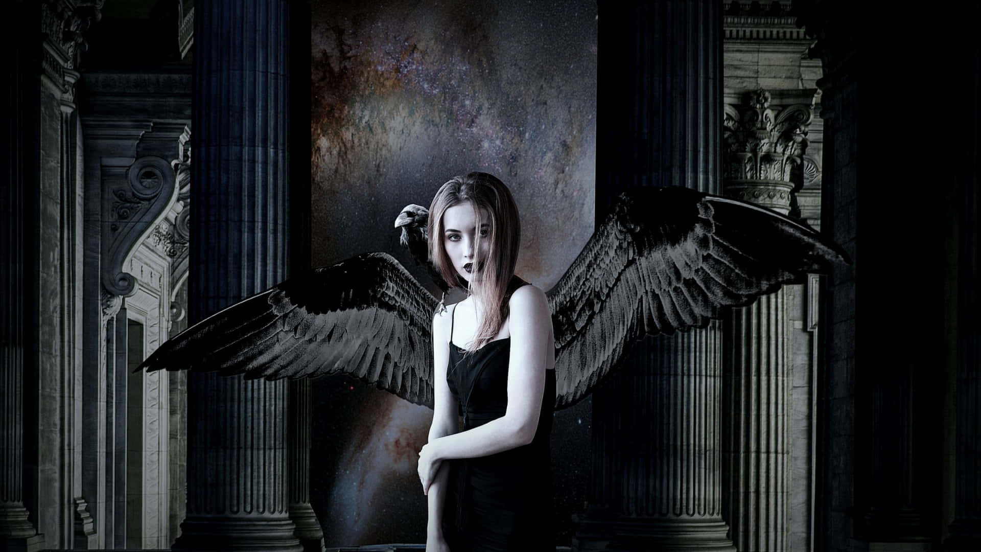 Mysterious and Captivating Goth Background