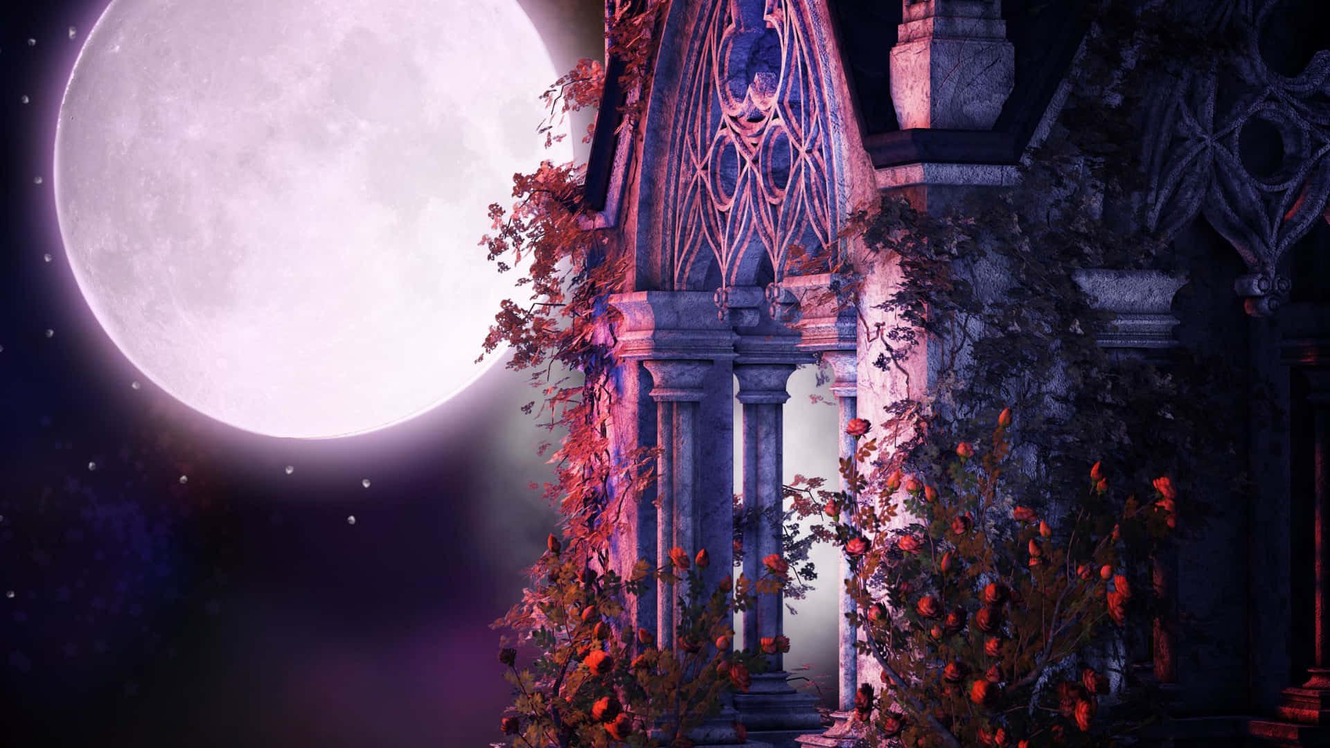 Dark and Mysterious Gothic Background