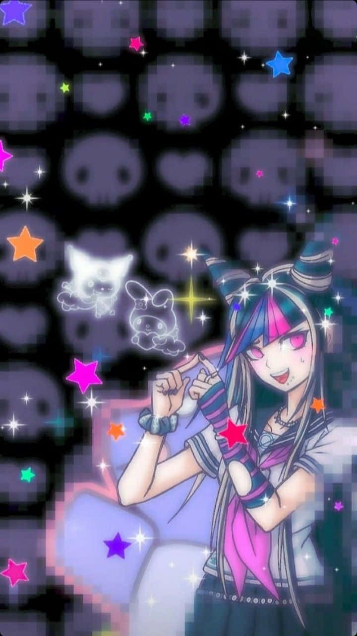 Goth Anime Girl Ibuki Mioda Wallpaper