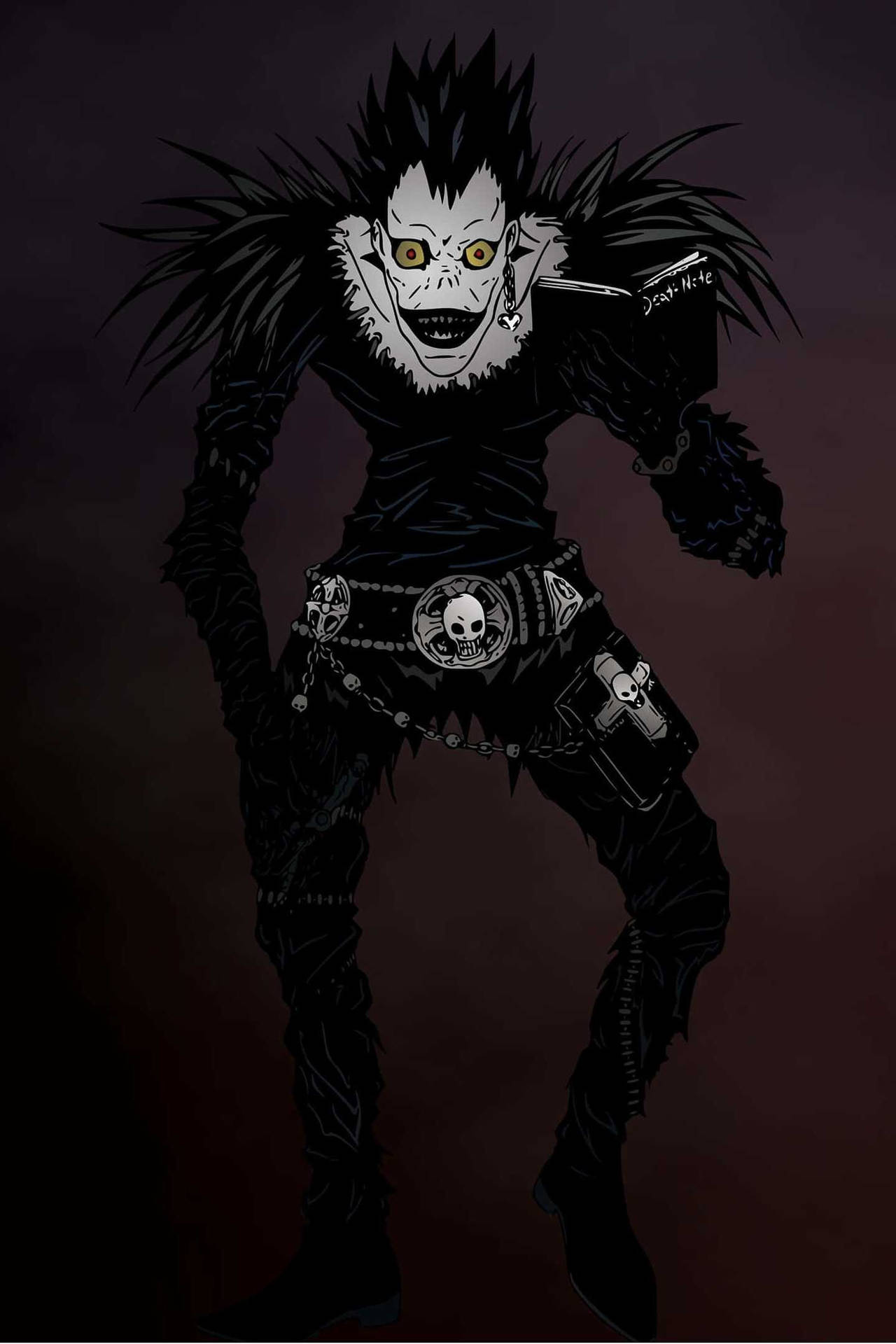 Goth-Like Ryuk From Death Note iPhone Wallpaper