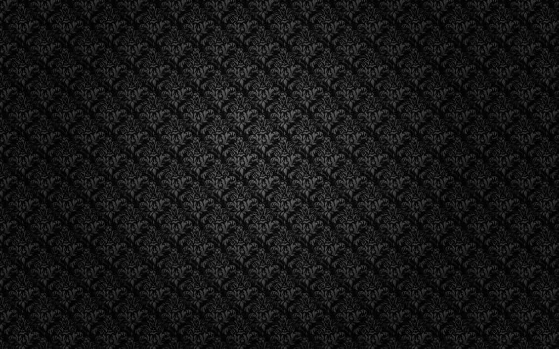 Black Wallpaper With A Black Pattern