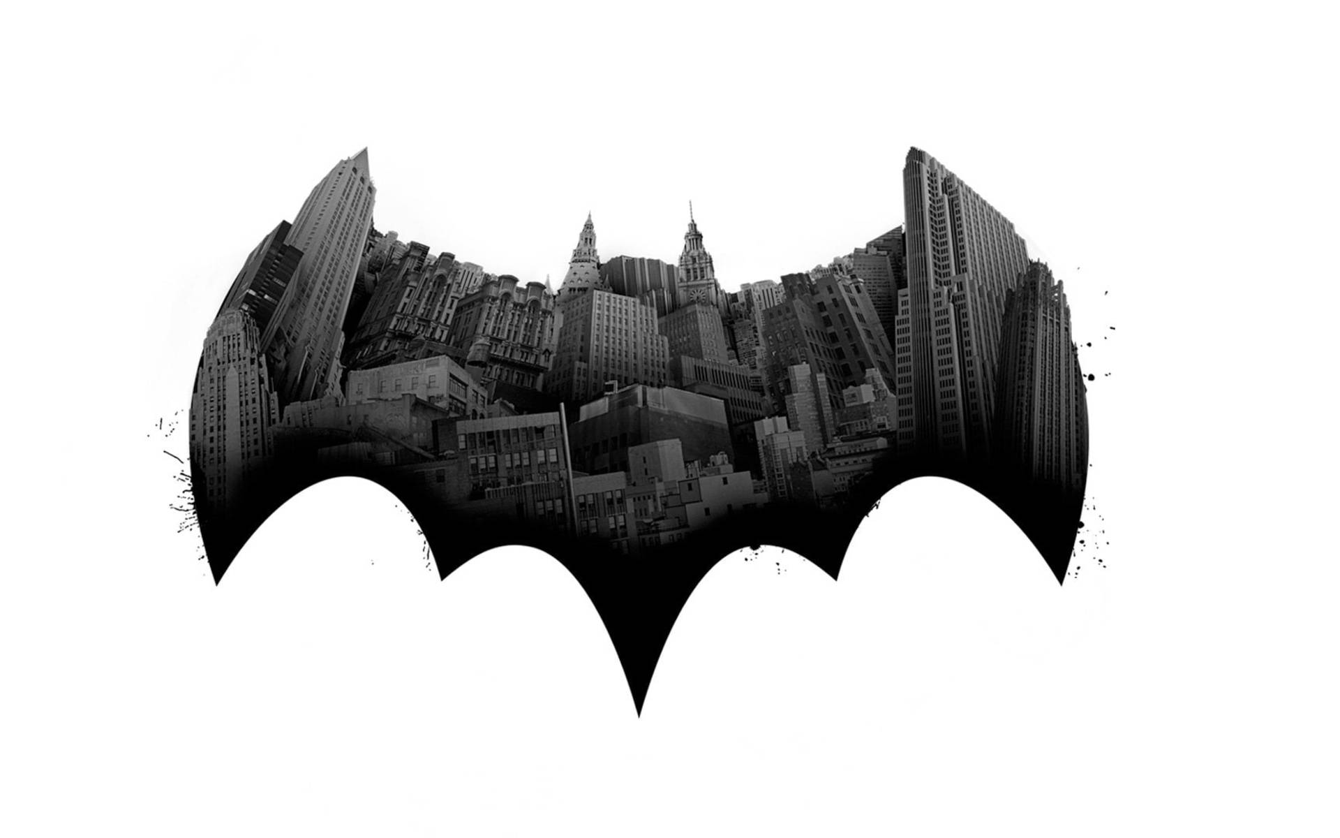 Gotham Batman Logo Art Wallpaper