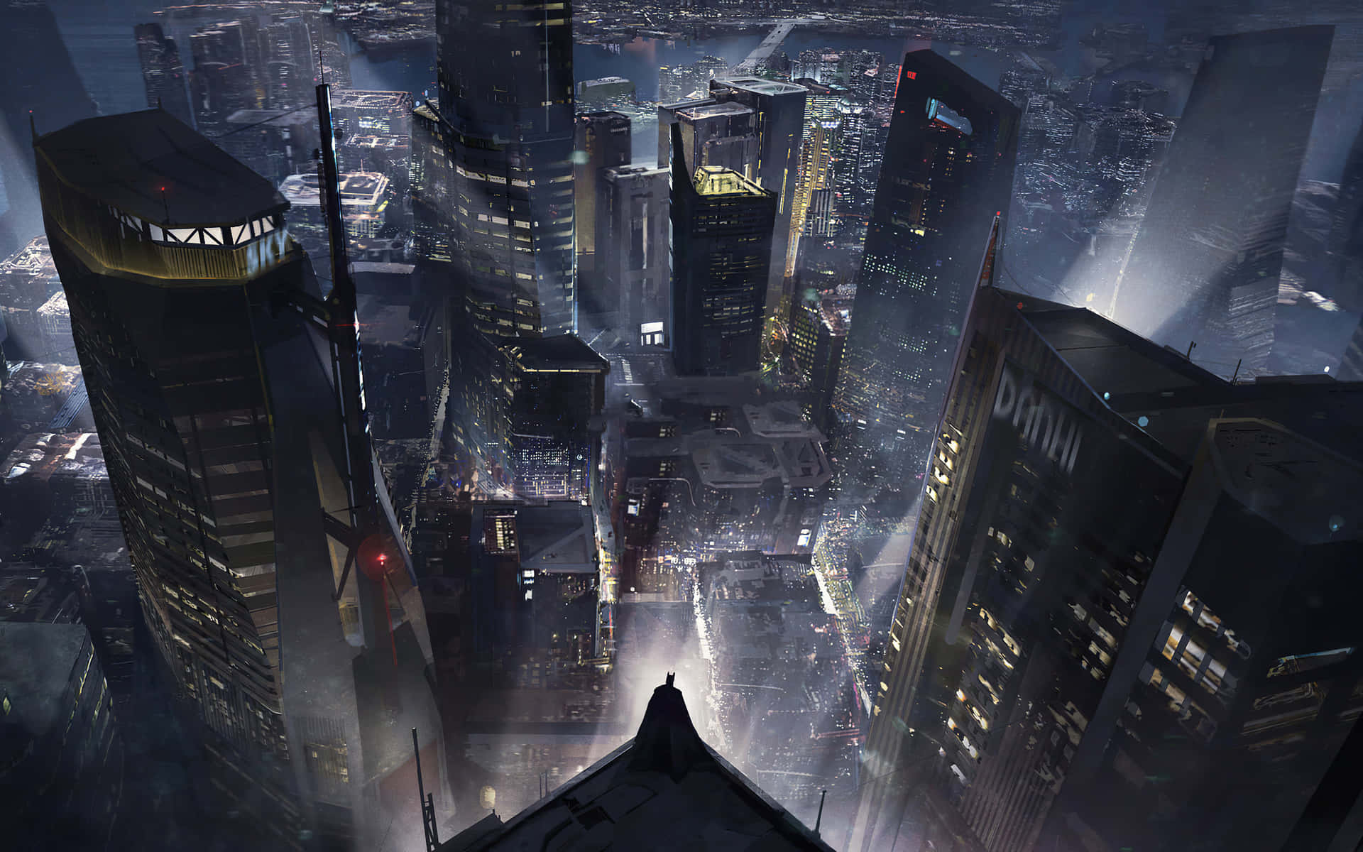Gothamcity Hintergrund In 2880 X 1800